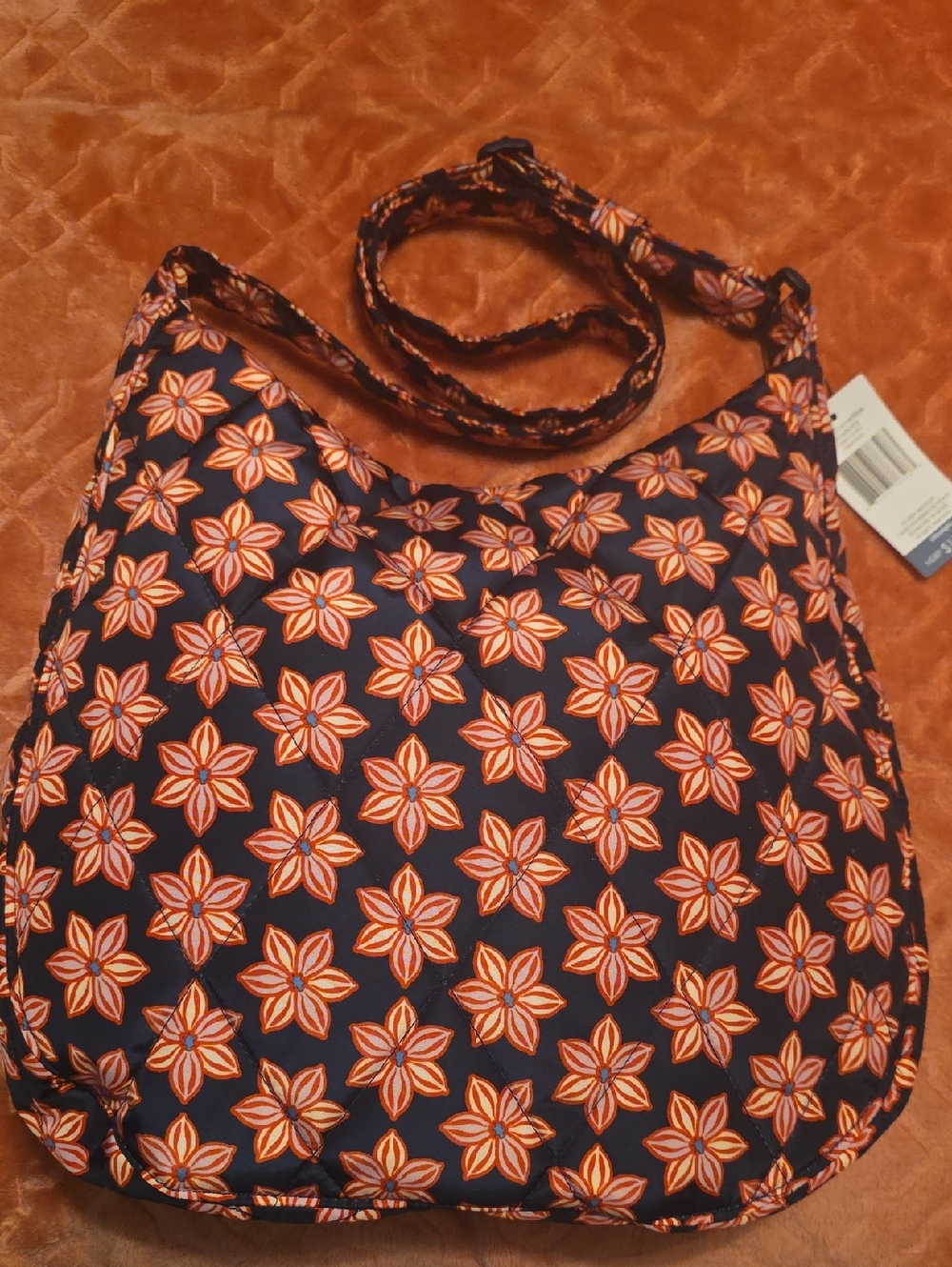 VERA BRADLEY Ultra Lightweight Hobo Convertible Crossbody In Floral Burst R $119
